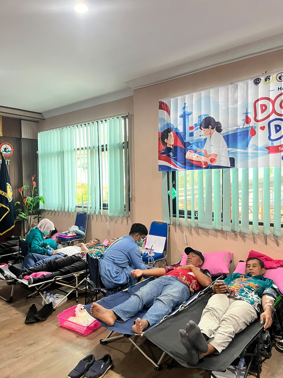 Sambut Hari Perhubungan Nasional 2026, Insan Perhubungan Tarakan Gelar Aksi Kemanusiaan Donor Darah